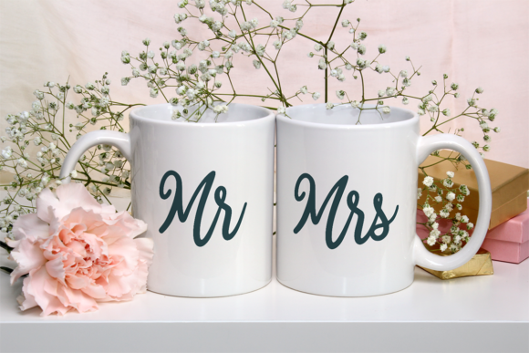 Bride and Groom Font - Preview 1
