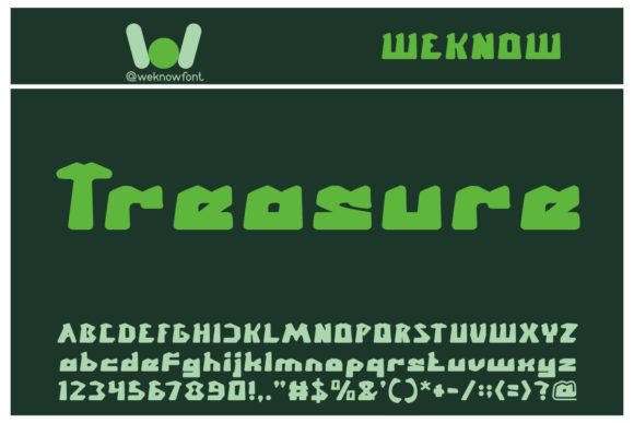 Chunky Font - Preview 2