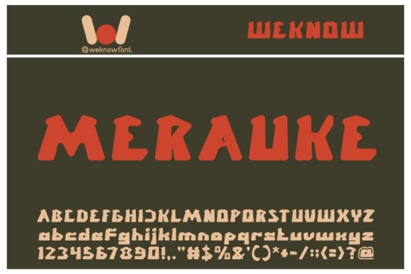 Chunky Font - Preview 3