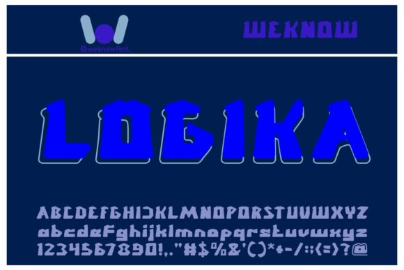 Chunky Font - Preview 4