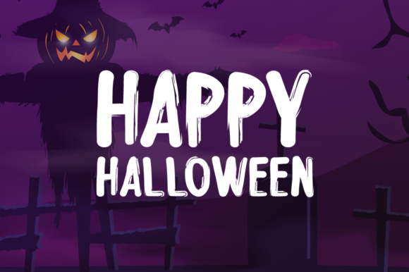 Creepy Night Font - Preview 1