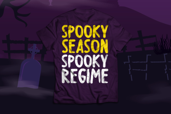 Creepy Night Font - Preview 2