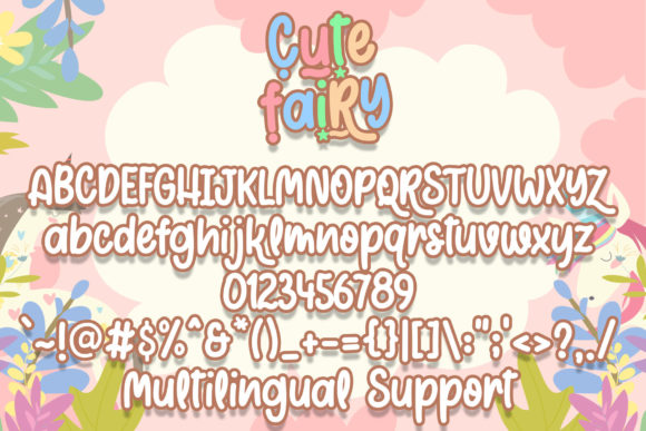 Cute Fairy Font - Preview 4