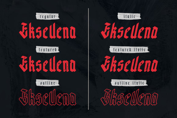 Eksellena Font - Preview 3