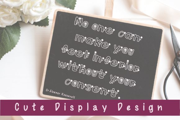 Floralist Font PNG with transparent background - Preview 1
