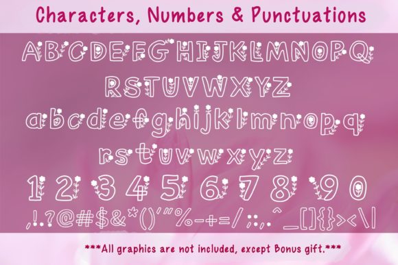 Floralist Font font preview - 4