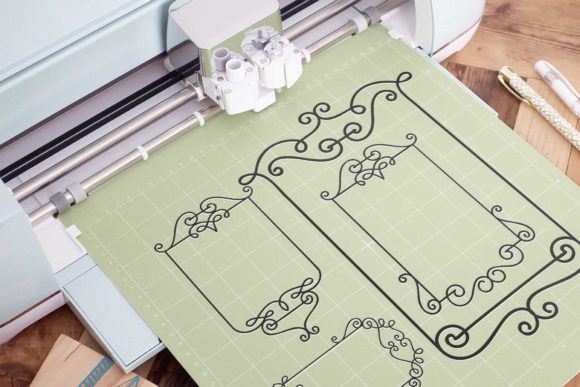 Frame Creator Font PNG with transparent background - Preview 4