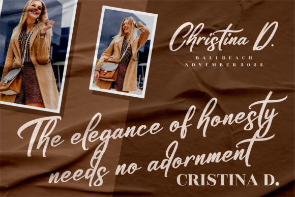 Futuristica Signature Font - Preview 5
