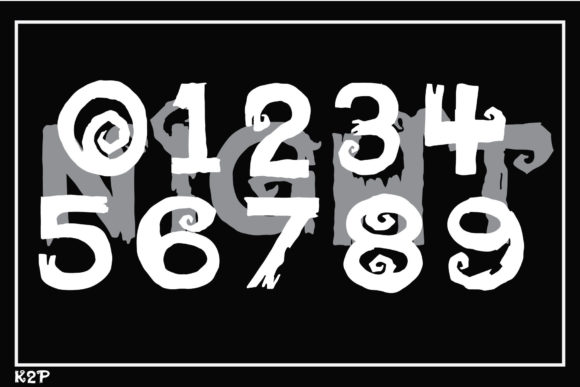 Halloween Night Font - Preview 3