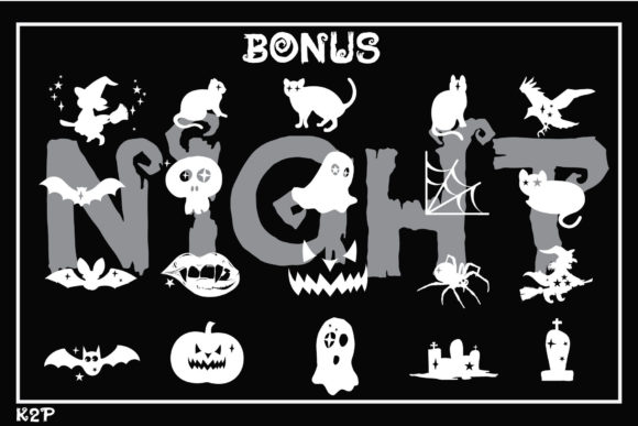 Halloween Night Font - Preview 4