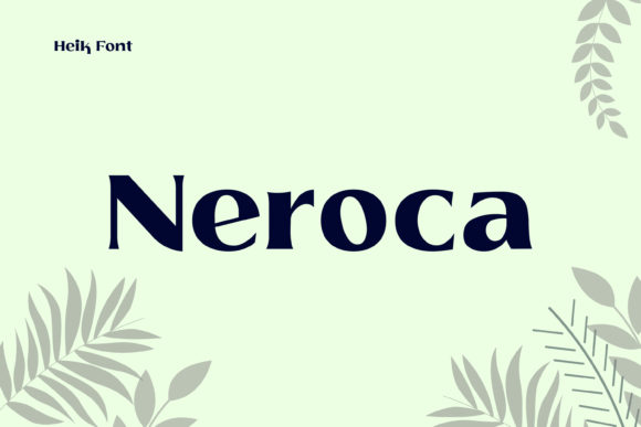 Heik Font PNG with transparent background - Preview 1