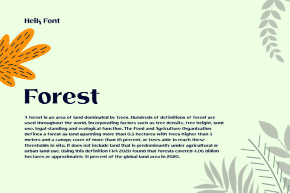 Heik Font PNG with transparent background - Preview 2