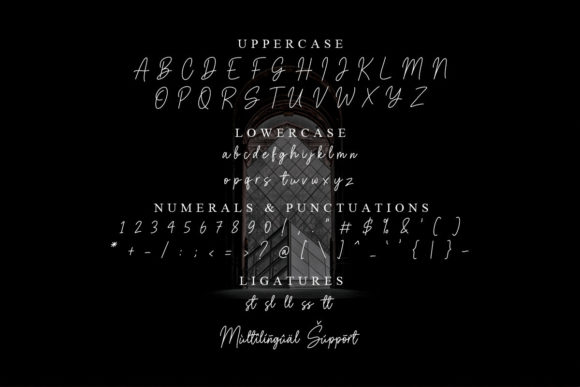 Mahgony Font PNG with transparent background - Preview 5