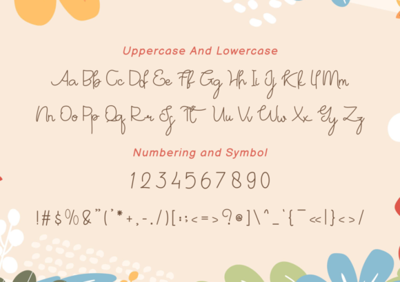 Monik Aprilia Font PNG with transparent background - Preview 1