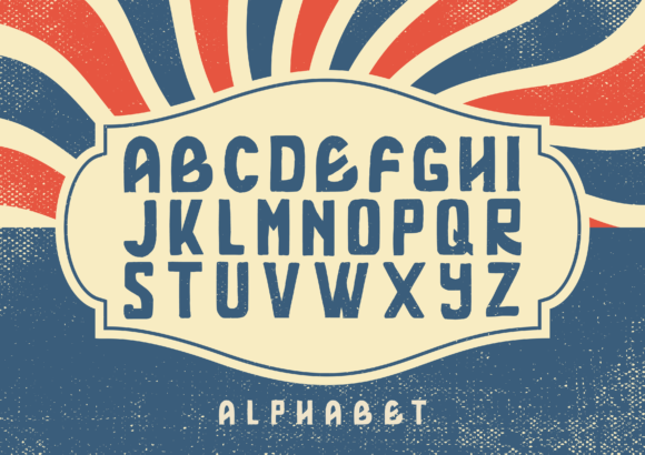 Old River Font PNG with transparent background - Preview 1