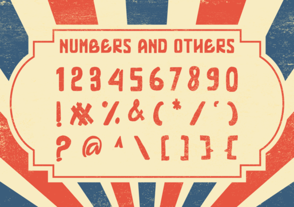 Old River Font PNG with transparent background - Preview 2