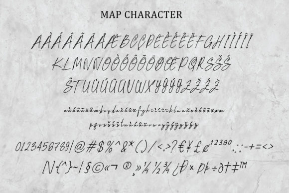 Portier Signature Font PNG with transparent background - Preview 6