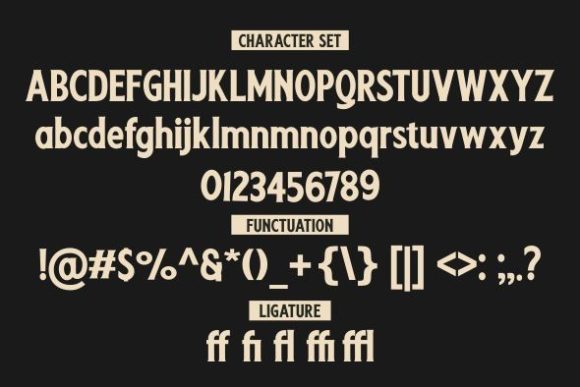 Rockabilly Font PNG with transparent background - Preview 5
