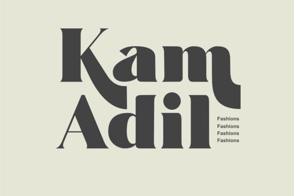 Sadila Font PNG with transparent background - Preview 3