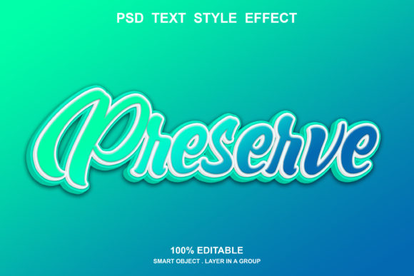 Preserve Text Effect Editable Graphic Layer Styles By artditiastd