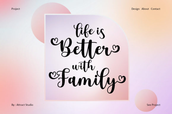 Bastrid Script Font - Preview 4