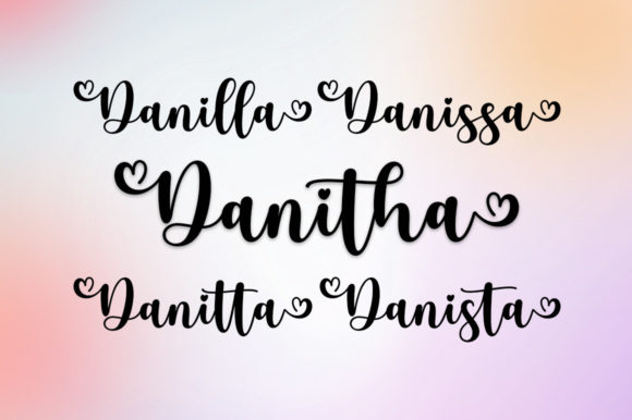 Bastrid Script Font - Preview 6