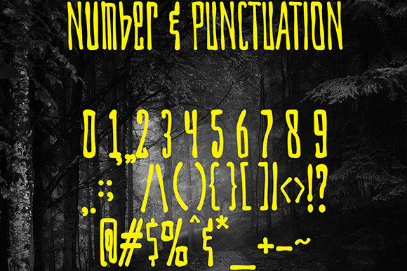 BlackOut Font - Preview 6