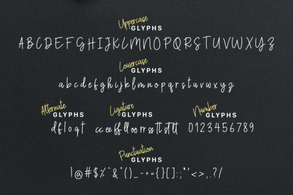 Blessed Friday Font - Preview 6