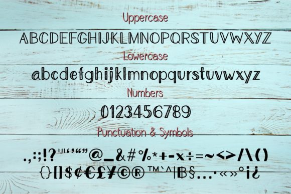 Bunsai Font - Preview 2