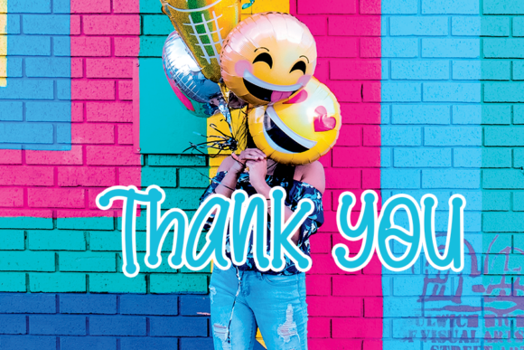 Emojis Story Font - Preview 4