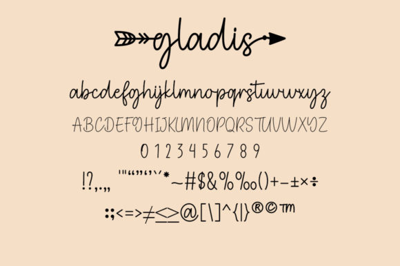 Gladis Font - Preview 5
