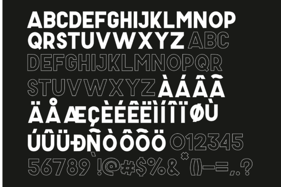 Histerine Font PNG with transparent background - Preview 3