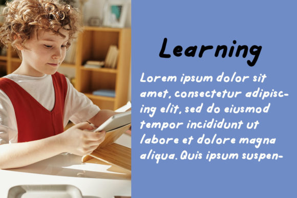 Home Work Font PNG with transparent background - Preview 3