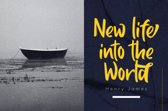 Javago Script Font PNG with transparent background - Preview 2