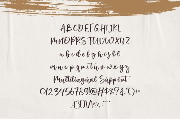 Midlake Font PNG with transparent background - Preview 4