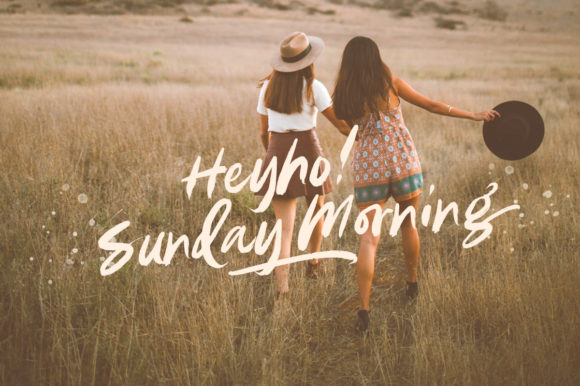 Olive & Vine Font font preview - 1