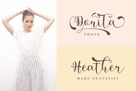 Adelishia Script Font - Preview 4