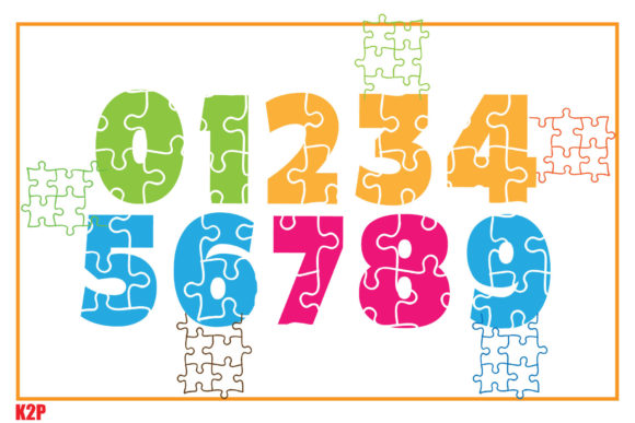 Autism Awesome Font PNG with transparent background - Preview 3