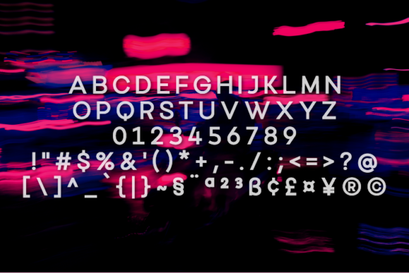 Awelome Font - Preview 1