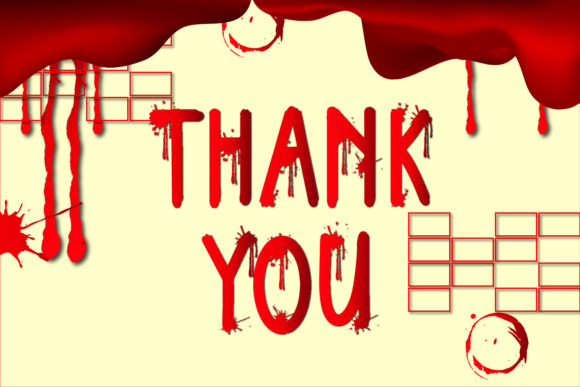 Blood Boo Font - Preview 6