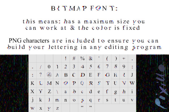 Glitchy Times Font - Preview 1