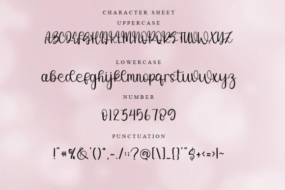 Goodnight Font - Preview 1