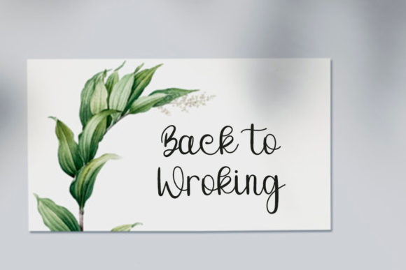 Goodnight Font - Preview 3