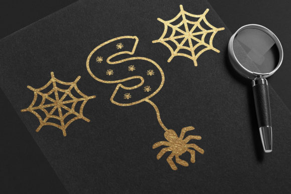 Halloween Spider Font - Preview 3