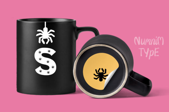 Halloween Spider Font - Preview 5