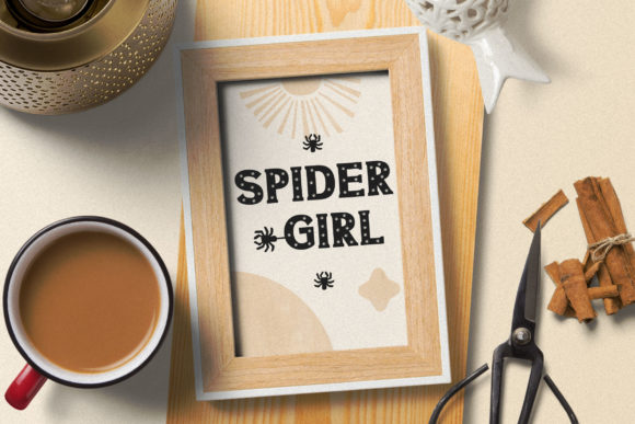 Halloween Spider Font - Preview 6