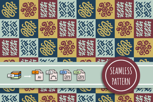 Hand Drawn Ethnic Seamless Pattern Graphic Patterns By Creativeun