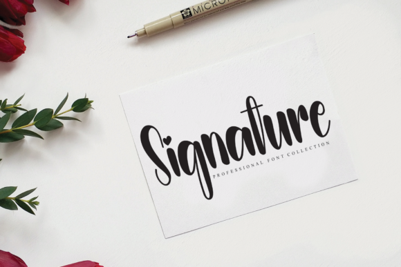 Handwriting Font - Preview 1