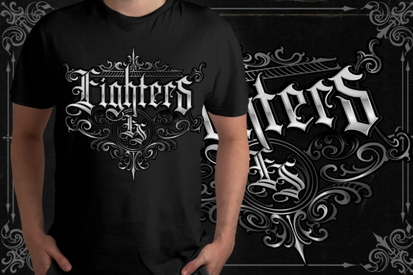King Butcher Font PNG with transparent background - Preview 1