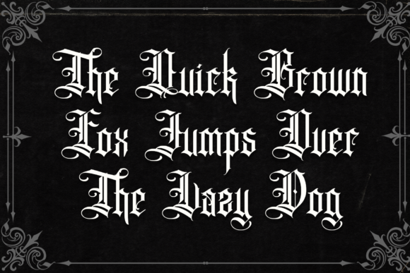 King Butcher Font PNG with transparent background - Preview 3